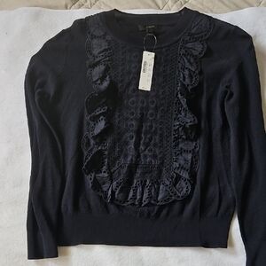 J. Crew Midnight Blue Knit Sweater